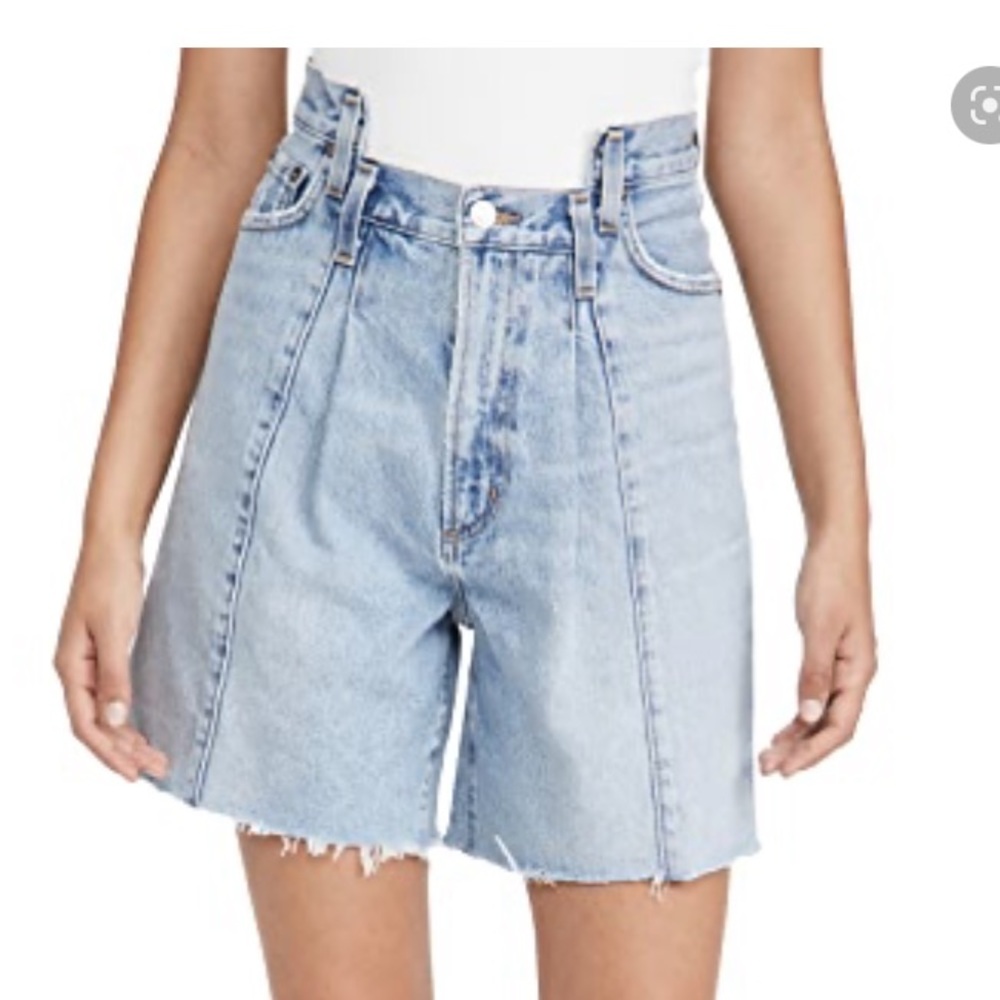 Agolde denim shorts